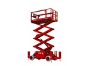 10m / 33ft Rough Terrain Diesel Scissor Lift (10m Platform Height) 3369 / 1018